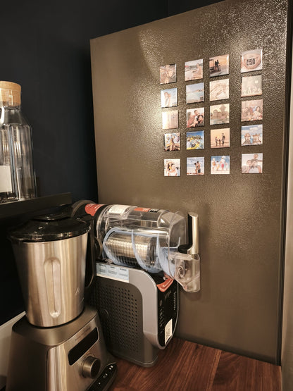 Pack magnets photo personnalisés x6 – Souvenirs uniques à afficher sur votre frigo