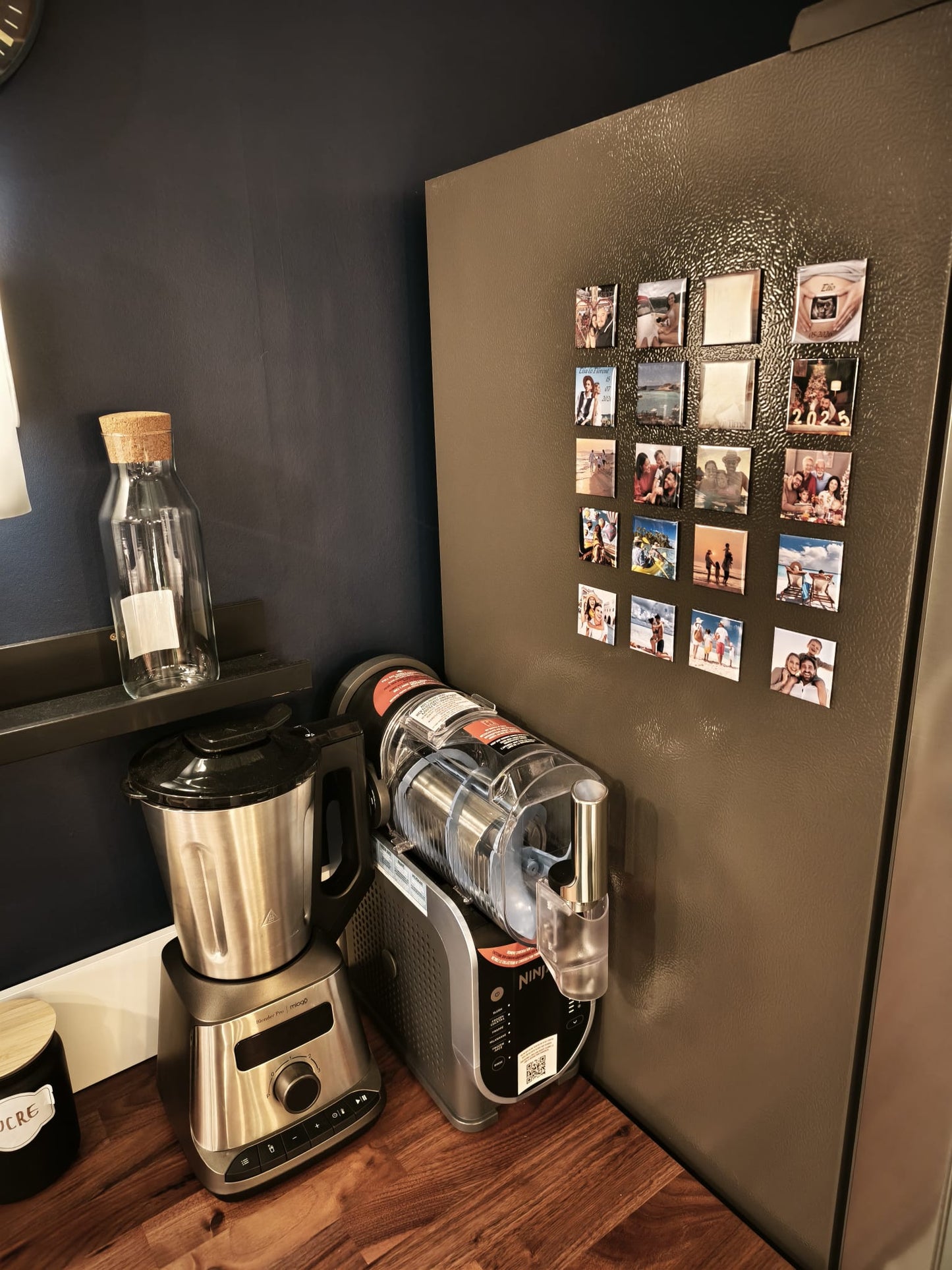 Pack magnets photo personnalisés x6 – Souvenirs uniques à afficher sur votre frigo