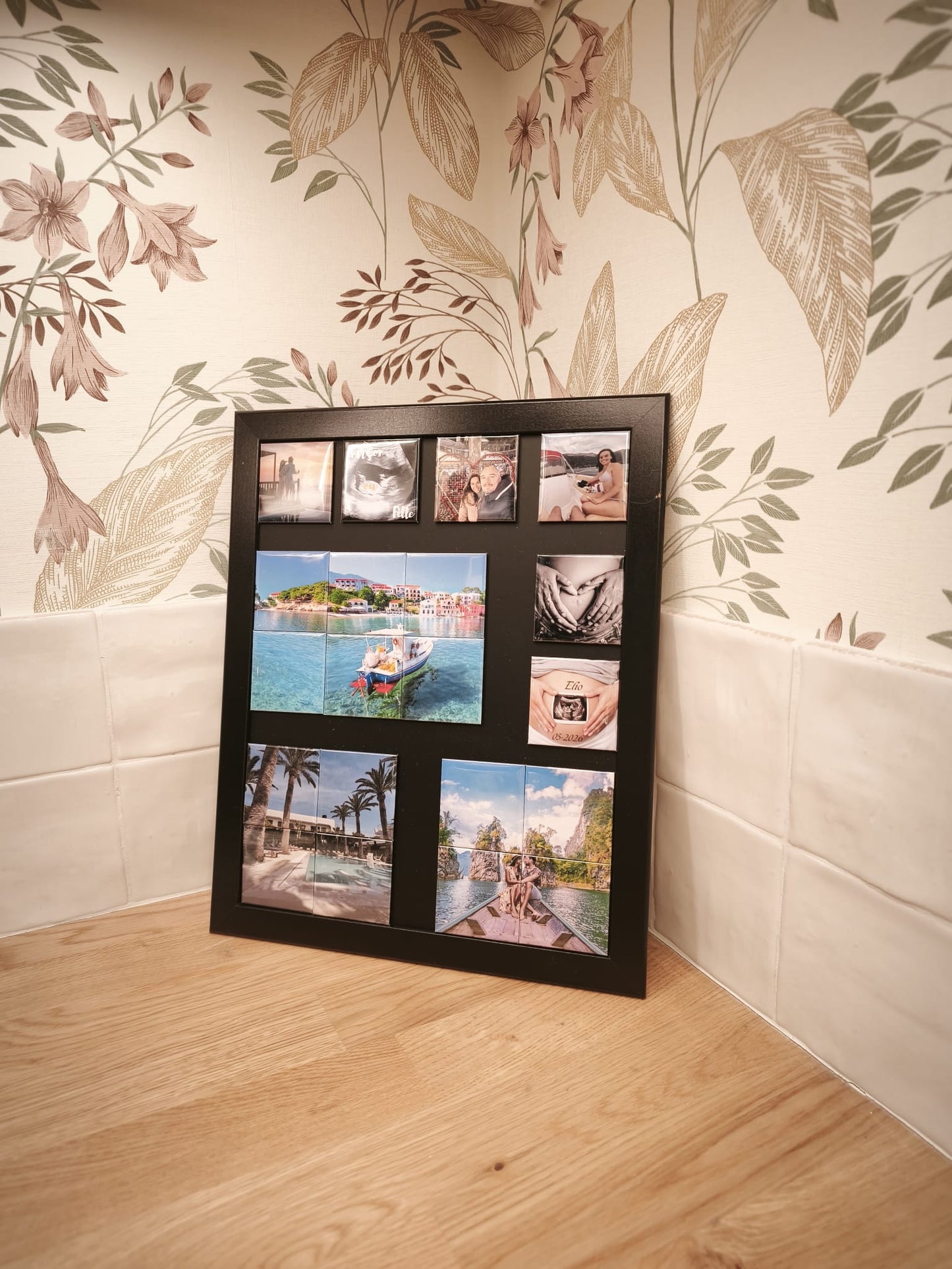 Pack magnets photo personnalisés x6 – Souvenirs uniques à afficher sur votre frigo