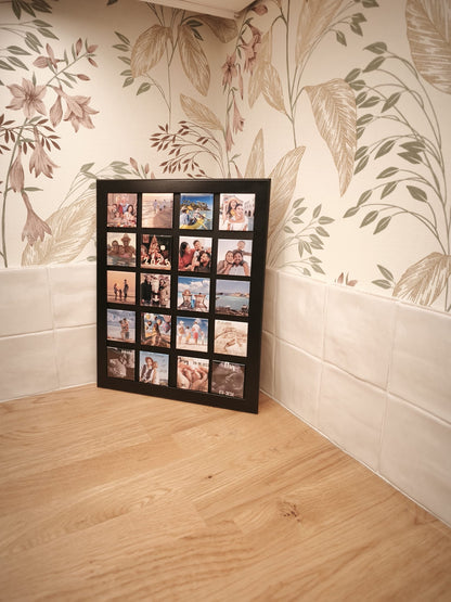 Pack magnets photo personnalisés x6 – Souvenirs uniques à afficher sur votre frigo