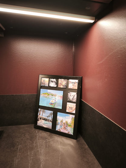 Pack magnets photo personnalisés x6 – Souvenirs uniques à afficher sur votre frigo