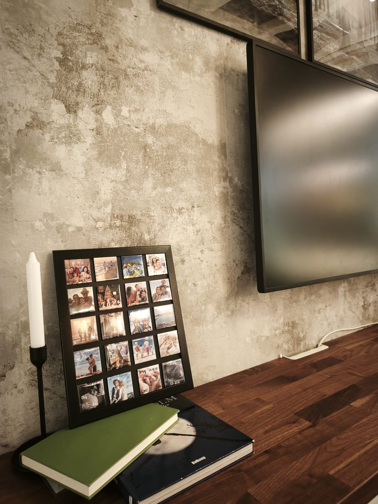 Pack magnets photo personnalisés x6 – Souvenirs uniques à afficher sur votre frigo