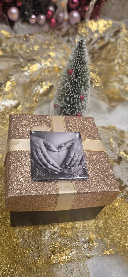 Pack magnets photo personnalisés x6 – Souvenirs uniques à afficher sur votre frigo