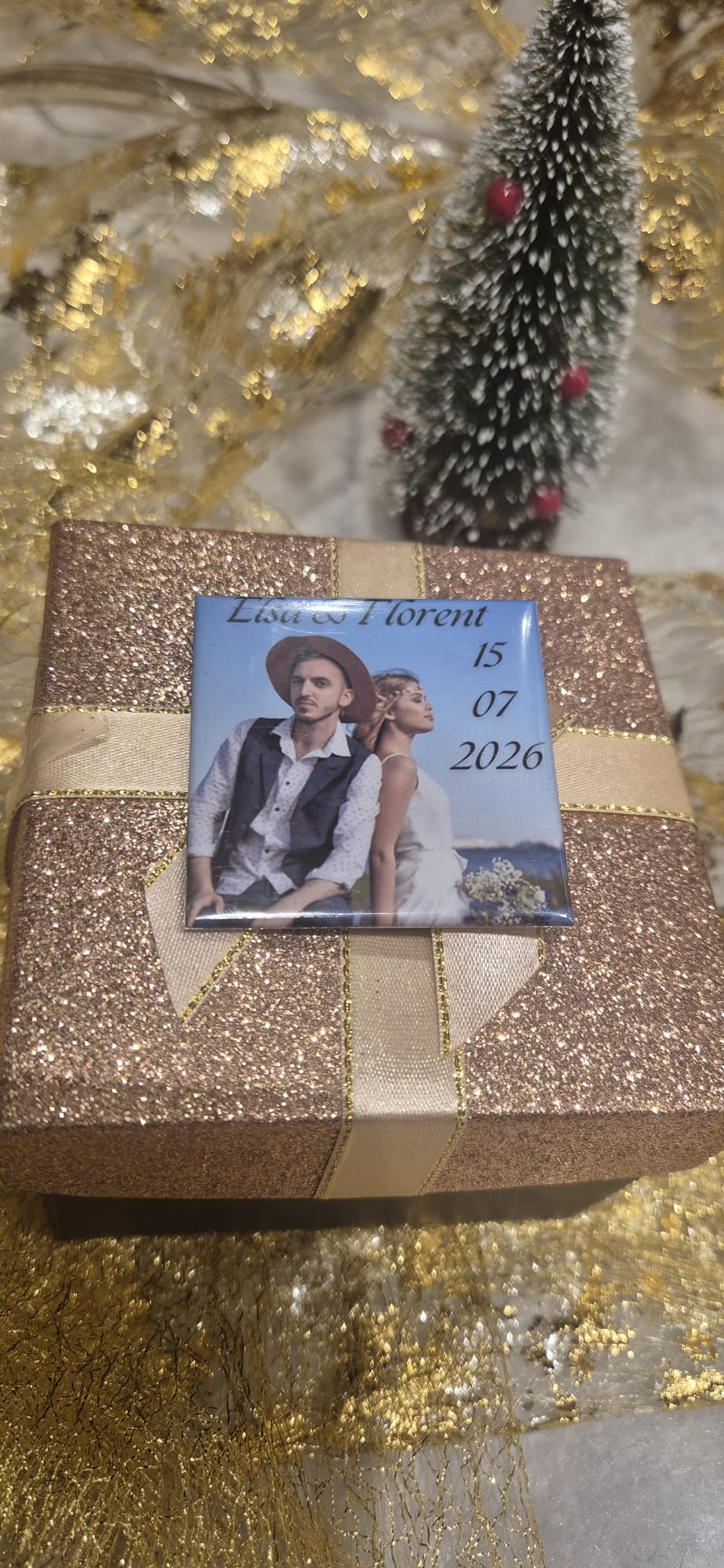 Pack magnets photo personnalisés x6 – Souvenirs uniques à afficher sur votre frigo