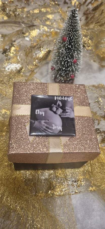 Pack magnets photo personnalisés x6 – Souvenirs uniques à afficher sur votre frigo