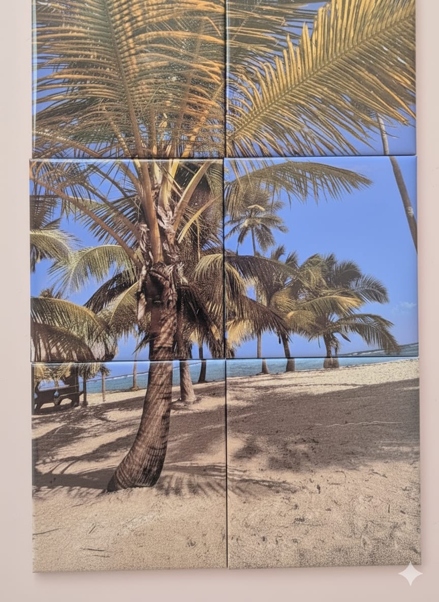 Pack magnets photo personnalisés x6 – Souvenirs uniques à afficher sur votre frigo