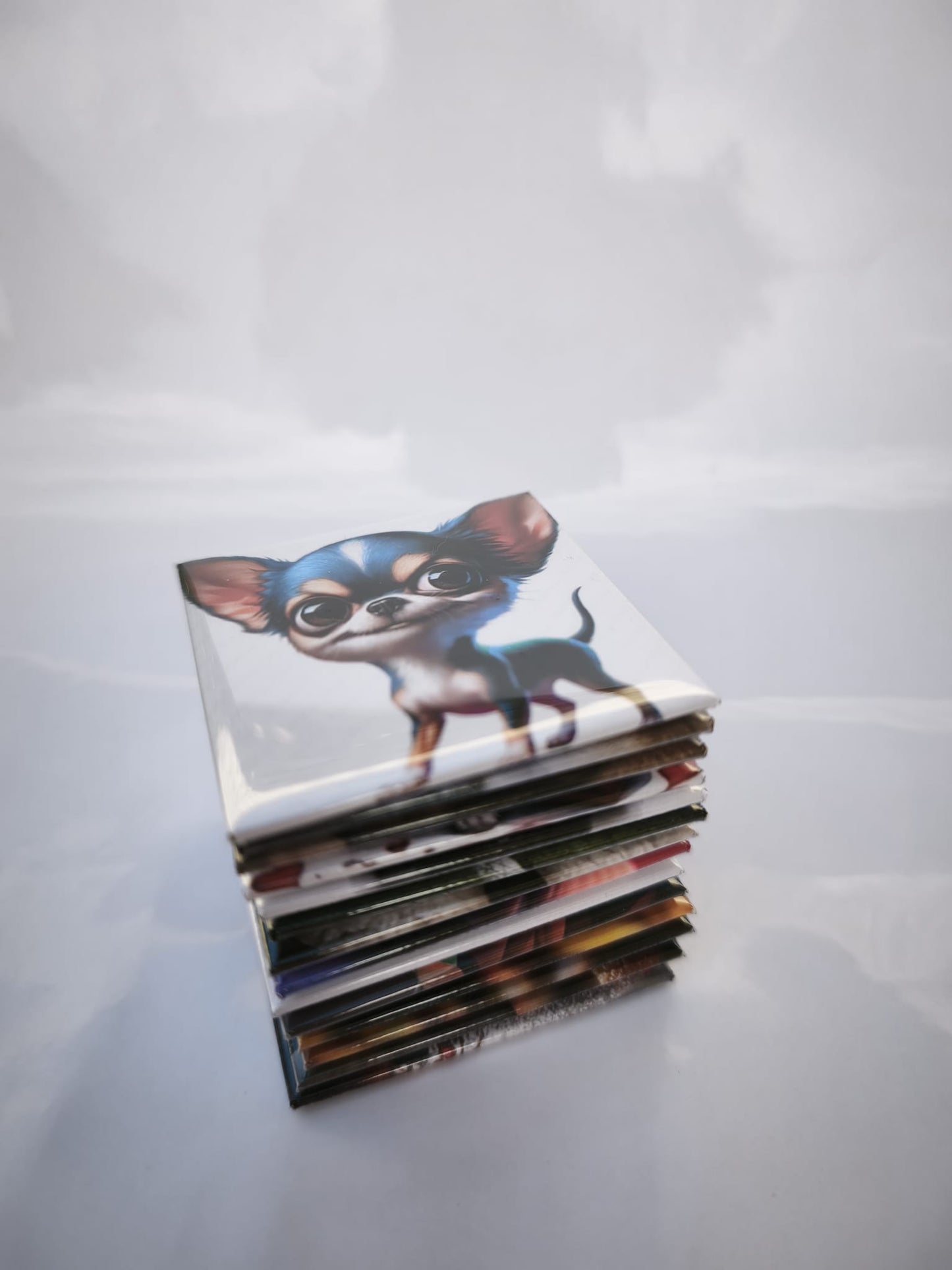 Pack magnets photo personnalisés x6 – Souvenirs uniques à afficher sur votre frigo